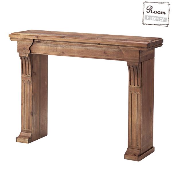 【品番：azmy4588 】マントルピース<商品詳細>■サイズ：W100×D26×H73(cm)■重量：7kg■材質：天然木(杉) 水性ラッカー塗装■生産国：中国■耐荷重：10kg■その他：組立商品■関連：飾り棚 暖炉装飾 暖炉...