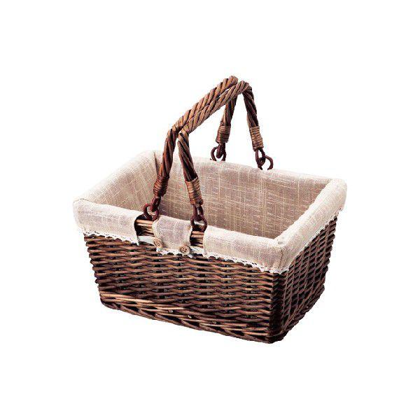 かご カゴ 籠 バスケット 店舗什器 ピクニックバスケット 小物入れ 小物収納ケース 収納ボックス 収納ケース おしゃれ かわいい 可愛い 北欧 収納 大きい Cdri0762 デザイン雑貨 家具 ワカバマート 通販 Yahoo ショッピング