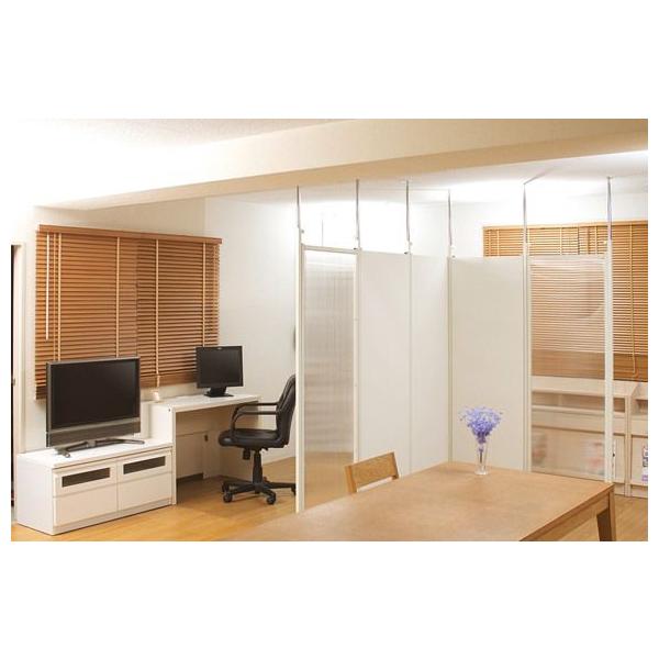 パーテーション 日本製 突っ張り 本体 幅65cm つっぱりパーティション