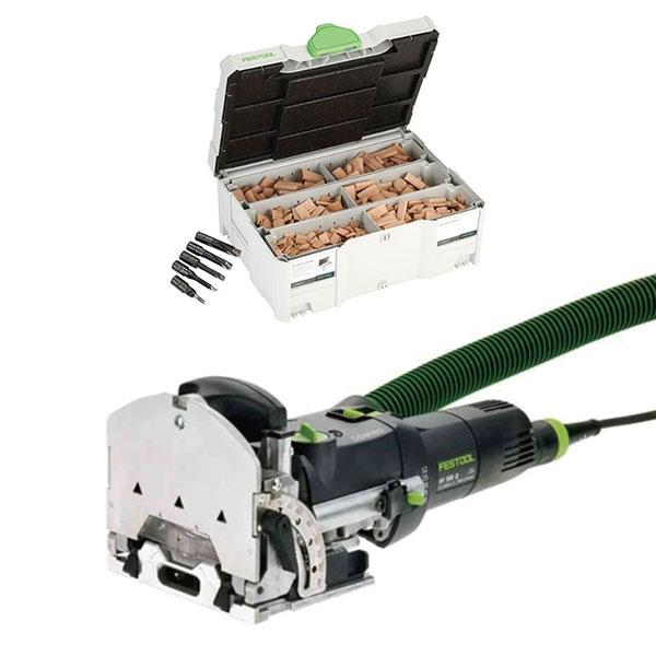 ○欠品中○FESTOOL ドミノ DF 500 Q-PLUS 本体+ドミノチップとドミノ 