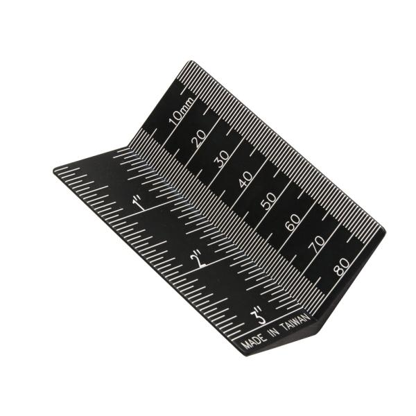 stax tools ドリルストップ測定ゲージ (インチ/ミリ兼用) 定規 スコヤ 木工 家具 製作 DIY