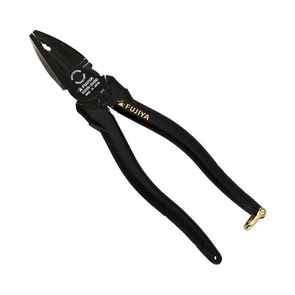 他サイト： フジ矢 偏芯パワーペンチ 黒金 3000N-200BG 【4952520030882】の商品画像