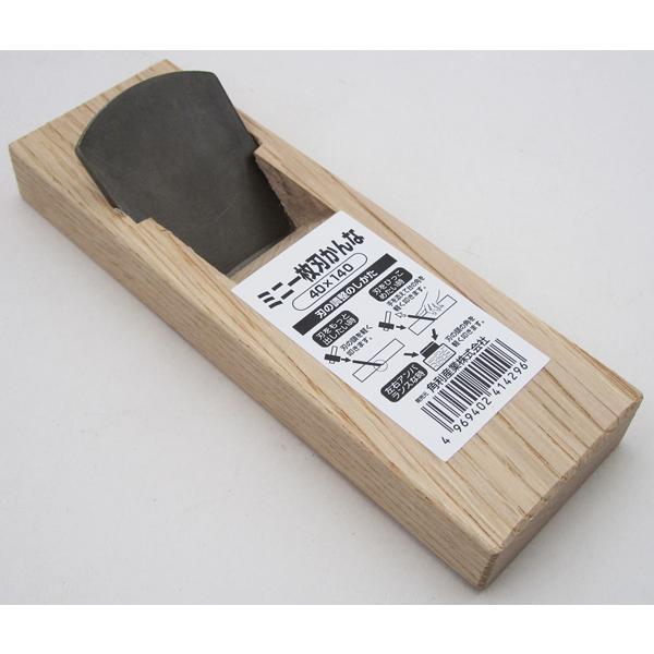 角利産業 ミニ一枚刃カンナ 40×140mm 41429 : KQLFT TOOLS - 通販