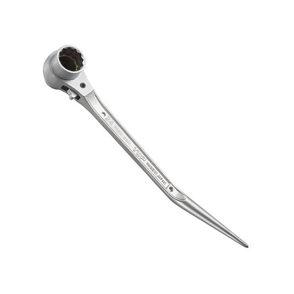 他サイト： ＴＯＰ 鳶仕様ラチェットレンチ RM-19X24N-BT 【4975180377609】の商品画像