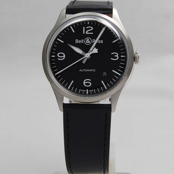 Bell&ross BRV1-92 BLACK STEEL 国内正規品 ベル&ロス BELL&ROSS ヴィンテージ BR V1-92 BLACK STEEL : K・R
