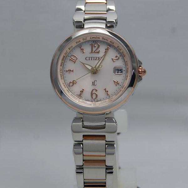 ☆極美品 EC1036 53W クロスシー 電波ソーラー シチズン 時計 XC シチズン/XC クロスシー/ハッピーフライト/ピンク/EC1036-53W : K