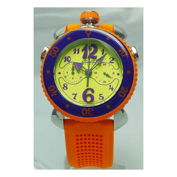 ガガミラノ Gaga Milano 腕時計 クロノ スポーツ GAG-701004 オレンジ