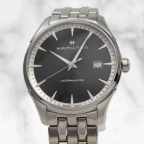 ハミルトン Hamilton ジャズマスター ジェント QZ ブラック H32451131  