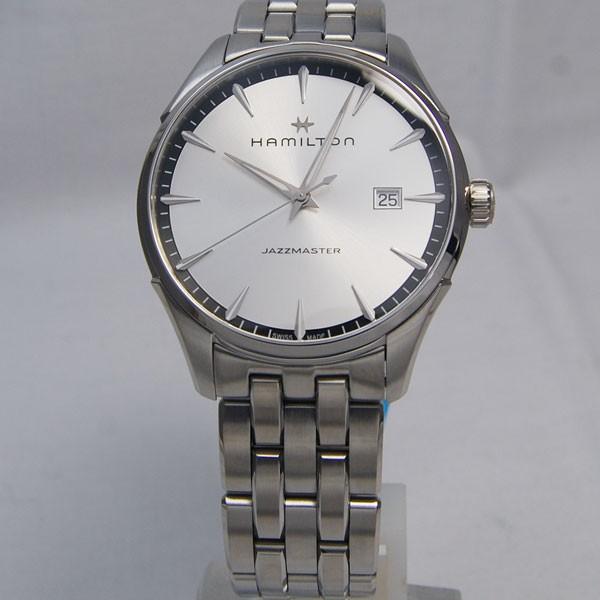 ハミルトン Hamilton ジャズマスター ジェント QZ シルバー H32451151  