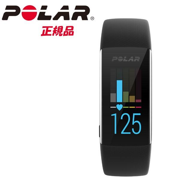 ポラール POLAR 心拍数モニターつき活動量計 A370 BK ブラック