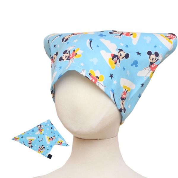 【メール便対応】ママの手作り感たっぷり 日本製 入園入学アイテムタイプ：三角巾 学校 給食エプロン 子供用エプロン 三角布対象：ボーイズ 男の子 女の子 キッズ 子供ミッキーマウス新入学 新学期 通学 お祝い 保育所 通園 プレゼント ギフ...