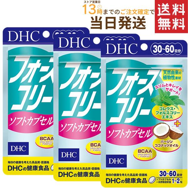 フォースコリーソフトカプセル 30日分×3セット 送料無料