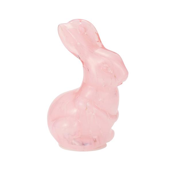 うさぎライト シファライト ガラス製 ピンク (単4電池2本使用:別売) イシグロ/21485