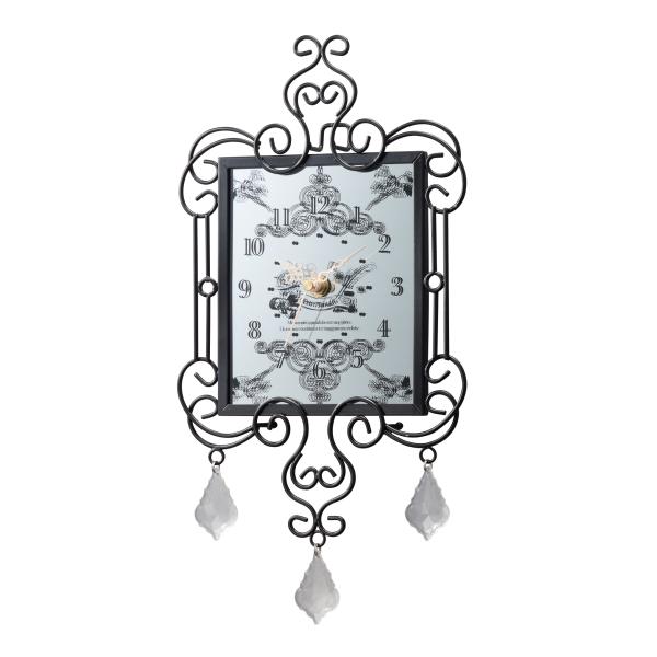 ★サイズ：幅19.5cm x 高さ37cm x 奥行4cm★材質：スチール・ガラス・アクリル★本体重量：240g★単３乾電池 1 本使用★連続秒針でコチコチ音が気になりません。