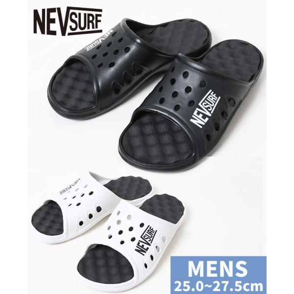 サンダル シャワーサンダル シュ ーズ メンズ スポーツ つっかけ おしゃれ 海 川 プール アウトドア 軽量 NEV SURF ネブ サーフ