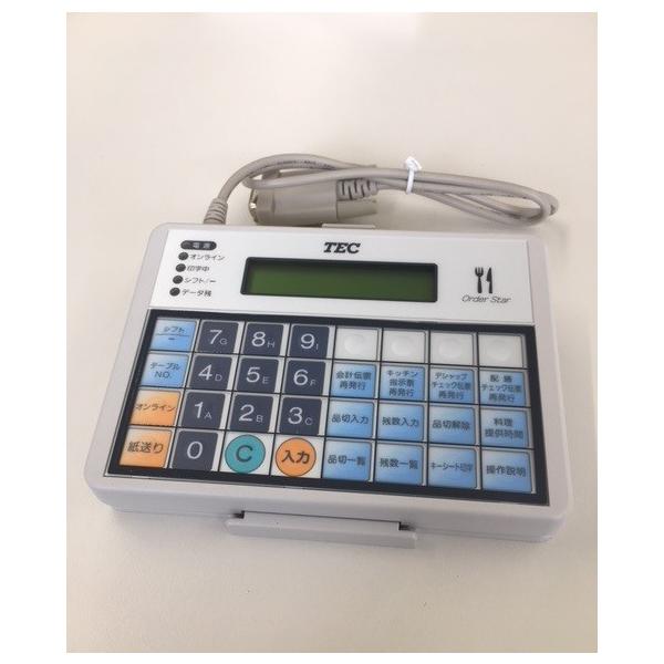 東芝テック製キッチンプリンターKCP-200の専用外付けキーボード 東芝テック製キッチンプリンターKCP-200の専用外付けキーボード