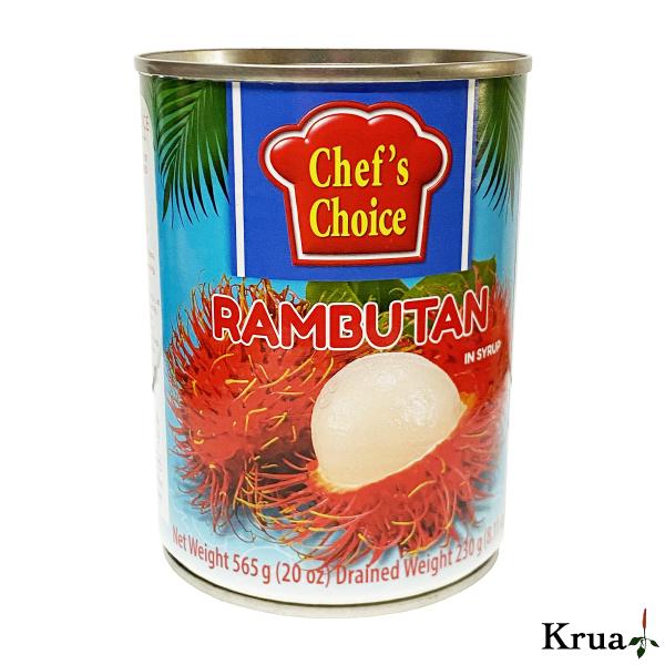 ランブータン ンゴ Chef's Choice 565g タイフルーツ缶詰 シロップ漬け
