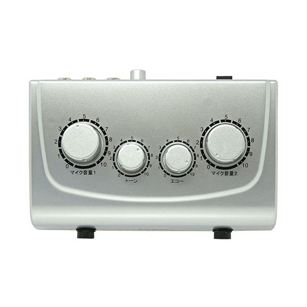 CKM-1 コンパクトサイズのカラオケミキサー(エコー機能付き) ※詳細は商品説明をご確認下さい。商品ページは縦長です。