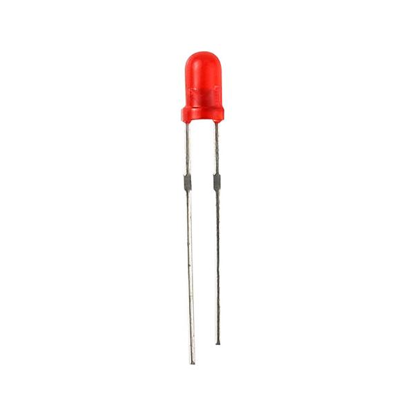 EQV 赤色LED 直径3mm DIYや電子工作に最適 ATC45186