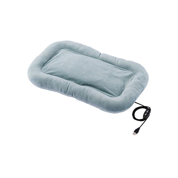 PET-HC01GY エレクトリックヒーティングマット ブルーグレー ※詳細は商品説明をご確認下さい。商品ページは縦長です。