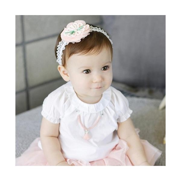 ベビー カチューシャ ヘアバンド 赤ちゃん 可愛い 髪飾り 新生児 お花 キッズ レース ポイント消化 インスタ映え ベビーヘアバンド 評価