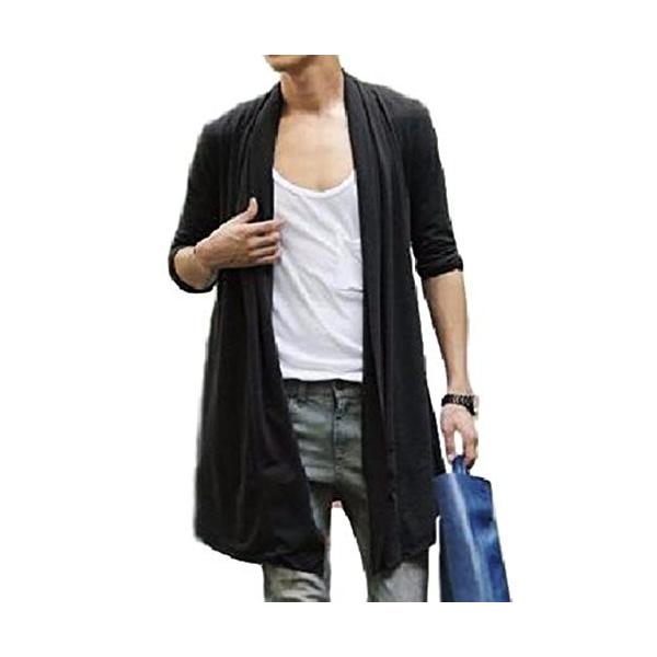 エムズオム M S Hommeメンズ カーディガン 秋 ニット ロング丈 ロング