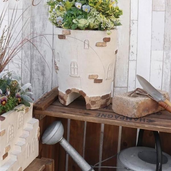 トルソー　インテリア雑貨　ガーデニング雑貨　ギャザリング　寄せ植え 癒しのガーデニング🍀2024.12.25 #トルソーアレンジ 残り花材で