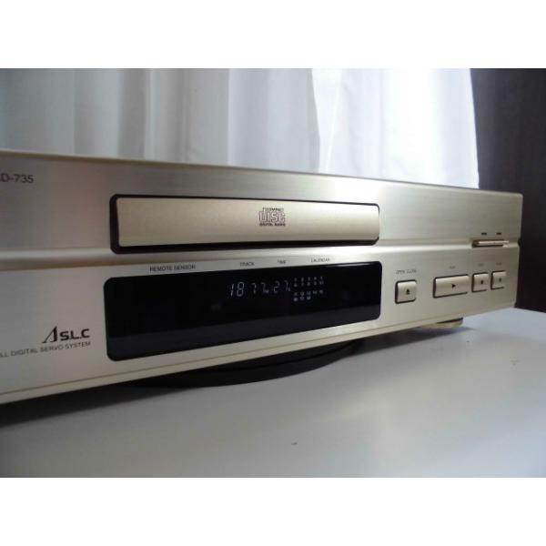 DENON DCD-735 〓 作りっぱなしの良さ デノンのフルサイズCDプレーヤー, 美品,保証 〓 [027]