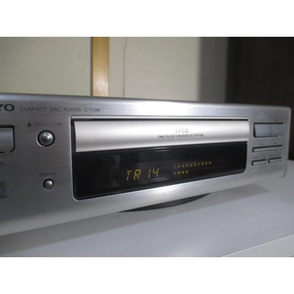 ONKYO C-710M CDプレーヤー ONKYO C-710M 〓 オンキョー上位INTEC275用のCDプレーヤー, 美品