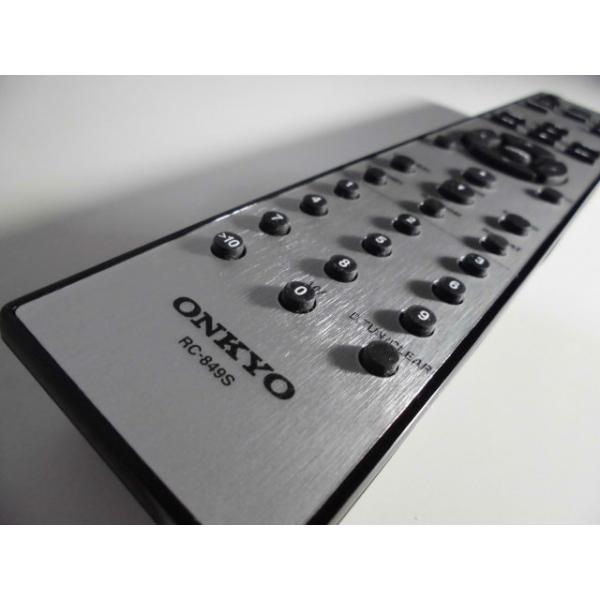 ONKYO RC-849S 〓 オンキョー「CR-555」用リモコン, 極美品,3M