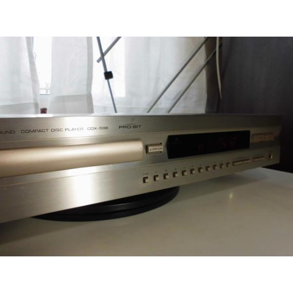 YAMAHA CDX-596 〓 欧風デザインのフルサイズCDプレーヤー