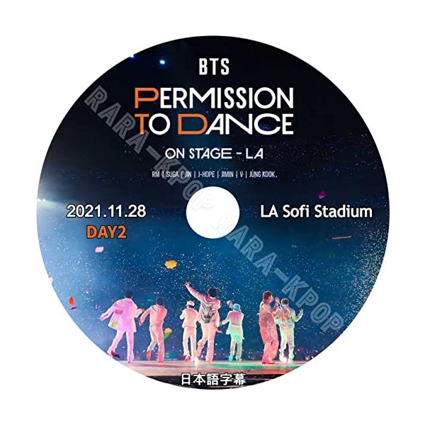 BTS DVD LA ライブ live (PERMISSION TO DANCE ON STAGE LA) 完璧字幕+バックステージ Ver 1枚組 21.11.28 日本語字幕
