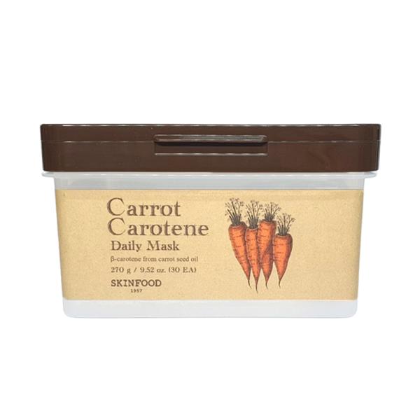 SKINFOOD スキンフードキャロットカロテンデイリーマスク 30枚入り 270gシートマスクマスクパックマスクシートシートマスクパック原産国:韓国※効果効能については個人差があります。※合わない場合は利用を中止して医者へ相談ください。※...