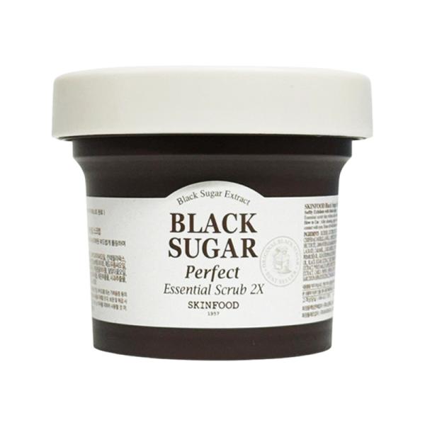SKINFOOD スキンフードブラックシュガーパーフェクトエッセンシャルスクラブ2X 210g拭き取りパッド原産国:韓国容器リニューアルしました。※効果効能については個人差があります。※合わない場合は利用を中止して医者へ相談ください。※予告...