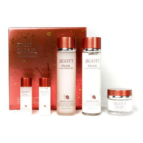 ◆製造会社：jigott / ジゴット◆原産地：韓国ジゴットスネイルモイスチャースキン 150mlジゴットスネイルモイスチャーローション 150mlジゴットスネイルアクティブエマルジョンクリーム 50ml非販売ジゴットスネイルモイスチャース...