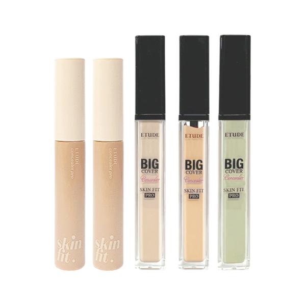 Etude House エチュードハウスケースの変更があります。ビッグカバースキンフィットコンシーラーpro 7gリキッドコンシーラークマ隠しニュートラルピーチニュートラルミントP03ライトバニラN03ニュートラルバニラN04ニュートラルベ...