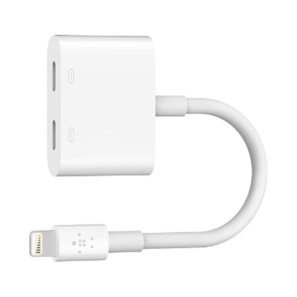 他サイト： Belkin（ベルキン） ｉＰｈｏｎｅ用アダプター・ケーブル F8J198btWHTの商品画像
