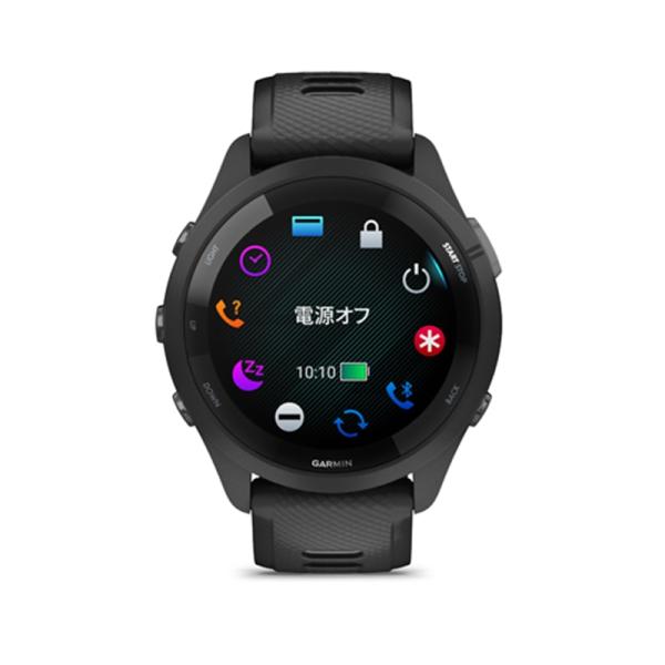 [Release date: March 2, 2023]GARMIN（ガーミン） Forerunner 265 Music 010-02810-40 レギュラーサイズ　Black・色鮮やかなAMOLEDタッチディスプレイを備えたGPSラン...