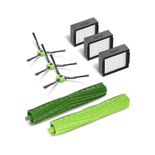 iRobot（アイロボット） ルンバ　交換用パーツキット 4747486(コウカンパーツキット) ・ルンバ j シリーズ、i シリーズ、e シリーズ対応の交換パーツキット・セット内容：ダストカットフィルター×3、エッジクリーニングブラシ×3...