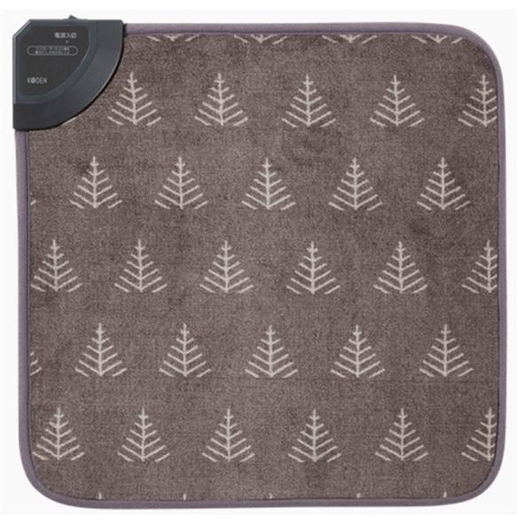 広電 電気マット40サイズ VWM401H-HK ツリー柄【数量限定・未開封店頭在庫】・省エネ仕様・なめらかでやわらかな肌ざわり・フランネルを表生地に採用