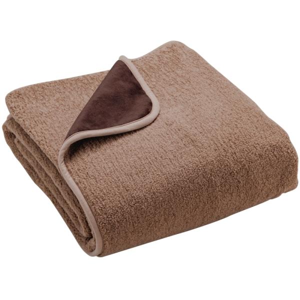 広電 シープボアフランネル掛敷毛布 CWB551G-BM　ブラウン ksdenki_4516748036516