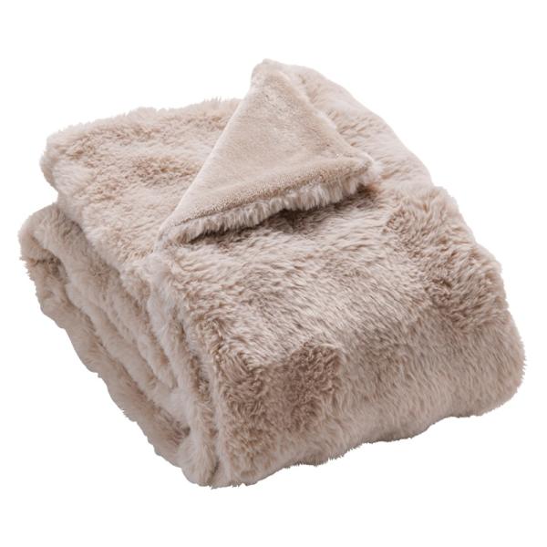 広電 ふわとろファー敷毛布 CWA401B-CM グレイジュ【数量限定・未開封店頭在庫】・とろける肌ざわり・ふわもこファー生地採用・電気しき毛布