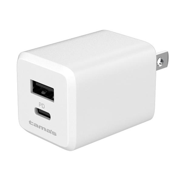 多摩電子工業 コンセントチャージャー C+A（PD30W ） TSAP157UCW