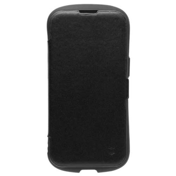 Hamee iPhone 14/13用ケース 41-967645 ブラック【数量限定・未開封店頭在庫】・透明なガラスの美しさと耐衝撃性を兼ね備えたiFaceクリアケース ・Reflectionのクリア仕様を引き継いだ手帳型ケース・くびれ形状...