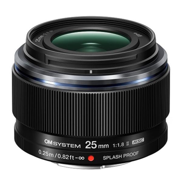 [Release date: March 1, 2025]OM SYSTEM 交換用レンズ　マイクロフォーサーズ M.ZUIKO DIGITAL 25mm F1.8 II 【開封し「メーカー保証書」に押印をしてお届けいたします。保証を受けら...