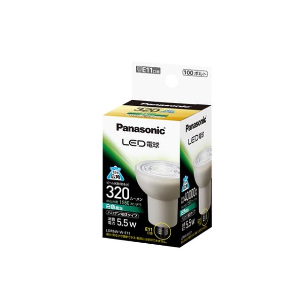 [Release date: October 21, 2016]Panasonic（パナソニック） ＬＥＤ電球 LDR6WWE11 白色相当・ハロゲン電球ダイクロビームと同等以上の明るさ・ワンコアモジュール採用で、均一性のとれた配光を実現・...