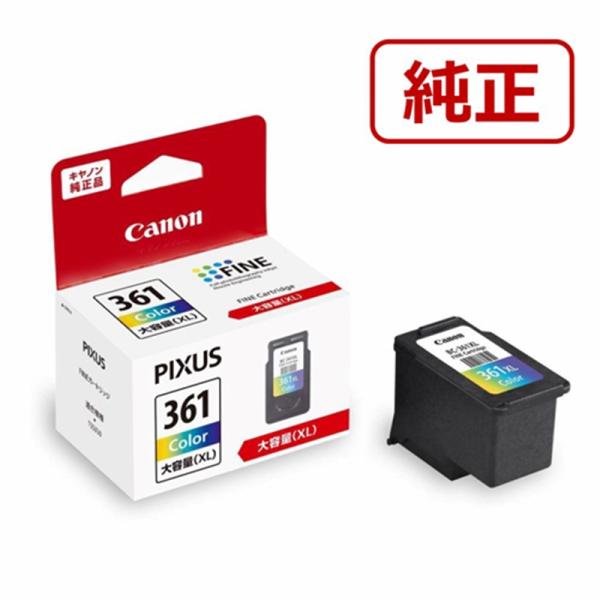 [Release date: September 5, 2019]Canon（キヤノン） 純正インクカートリッジ　カラー大容量 BC-361XL お取寄せ時納期目安：2026年1月下旬以降（12/26現在）・純正インク・FINEカートリッジ...