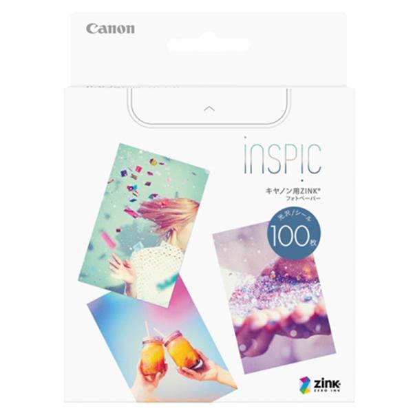 [Release date: June 20, 2025]Canon（キヤノン） Canon（キヤノン） キヤノン用ZINKフォトペーパー 100枚入り ZP-2030-100 ・スマホ専用ミニフォトプリンターiNSPiC専用用紙