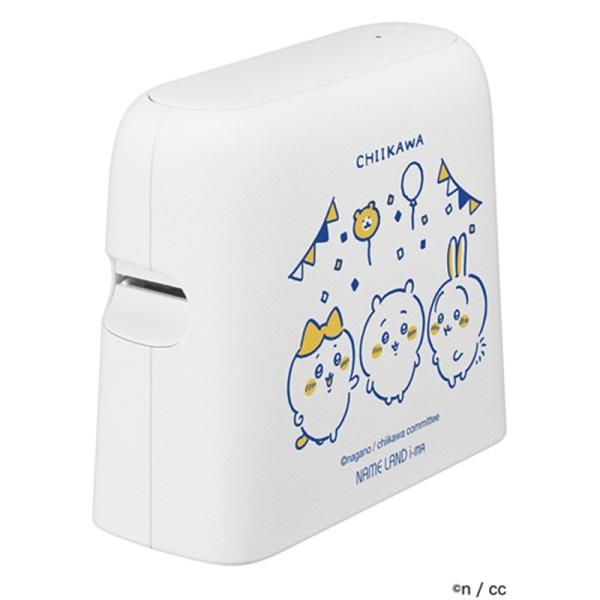 [Release date: February 22, 2024]カシオ計算機 ラベルライター　ネームランド KL-SP100-CK ・「ちいかわ」に登場するキャラクターの絵文字やフレームがスマホで使える・キーボードレスのラベルライター　ス...