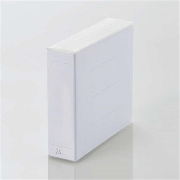 エレコム Ｂｌｕ−ｒａｙ・ＣＤ・ＤＶＤ対応クリアケース CCD-FBB24CR クリア・Blu-ray/DVD/CD Discを分類して収納できるメディアケース・軽量・耐圧・耐衝撃、しなやかで割れにくい素材をケースに採用・不織布のきめが細か...